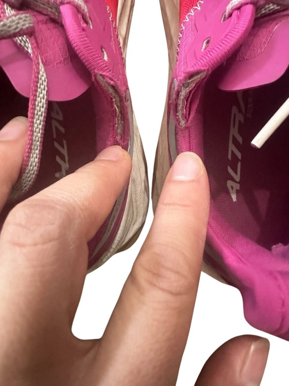 Altra Vibram Olympus 5 Running Sneaker Shoes Women 7.5 Red Trail Workout Gorpcor - Picture 6 of 16